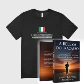 Combo Camiseta + Livro A Beleza do Fracasso